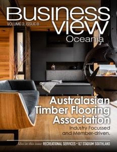 Volume 3 Issue 8 cover of Business View Oceania