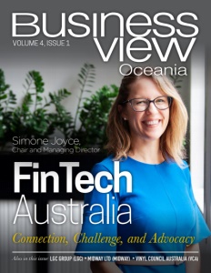 Volume 4 Issue 1 Business View Oceania cover