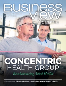 April-May 2022 issue of Business View Oceania, business magazine for Australia and New Zealand.