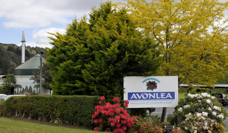 Avonlea Rest Home sign.
