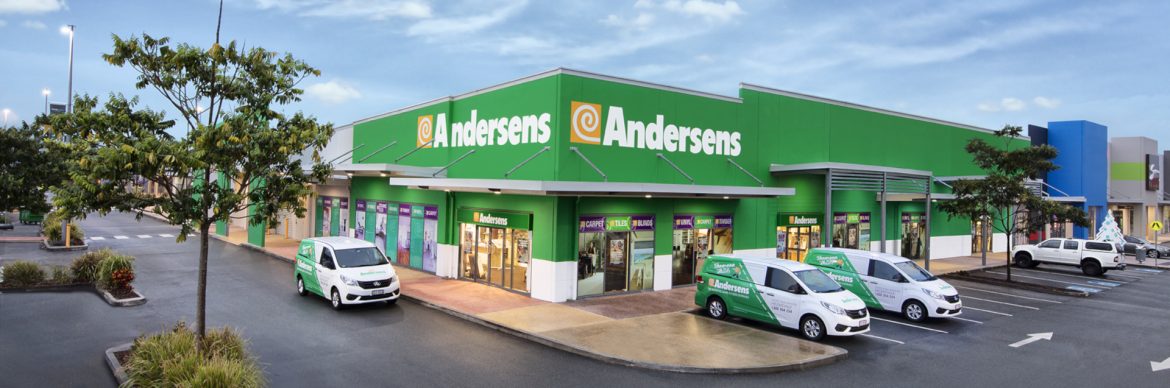Andersens Floor Coverings Pty Ltd Helensvale store front