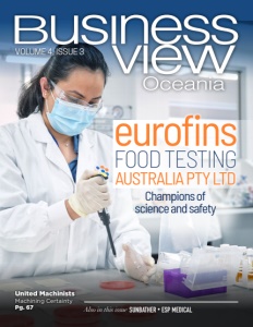 Volume 4 Issue 3 Business View Oceania cover