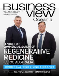July-August 2022 Business View Oceania cover.