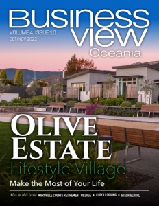 October-November 2022 cover of Business View Oceania