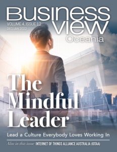 The latest issue cover of Business View Oceania