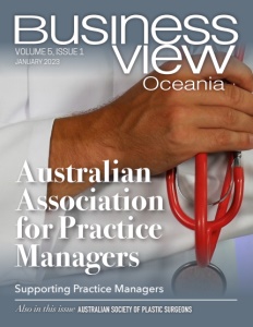 January 2023 cover of Business View Oceania
