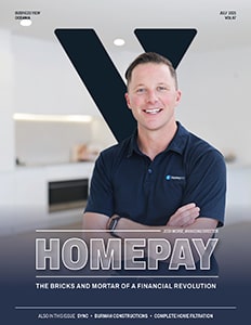 The latest issue cover of Business View Oceania